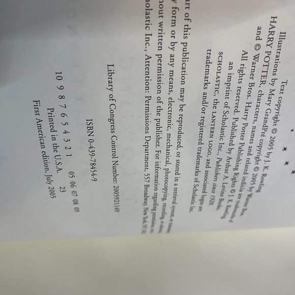 Harry Potter & the Half-Blood Prince by JK Rowling 2005 1st Edition Hardcover/DJ - Picture 2 of 6